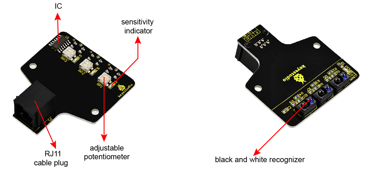 KEYBOT tracking sensor