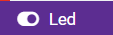 led