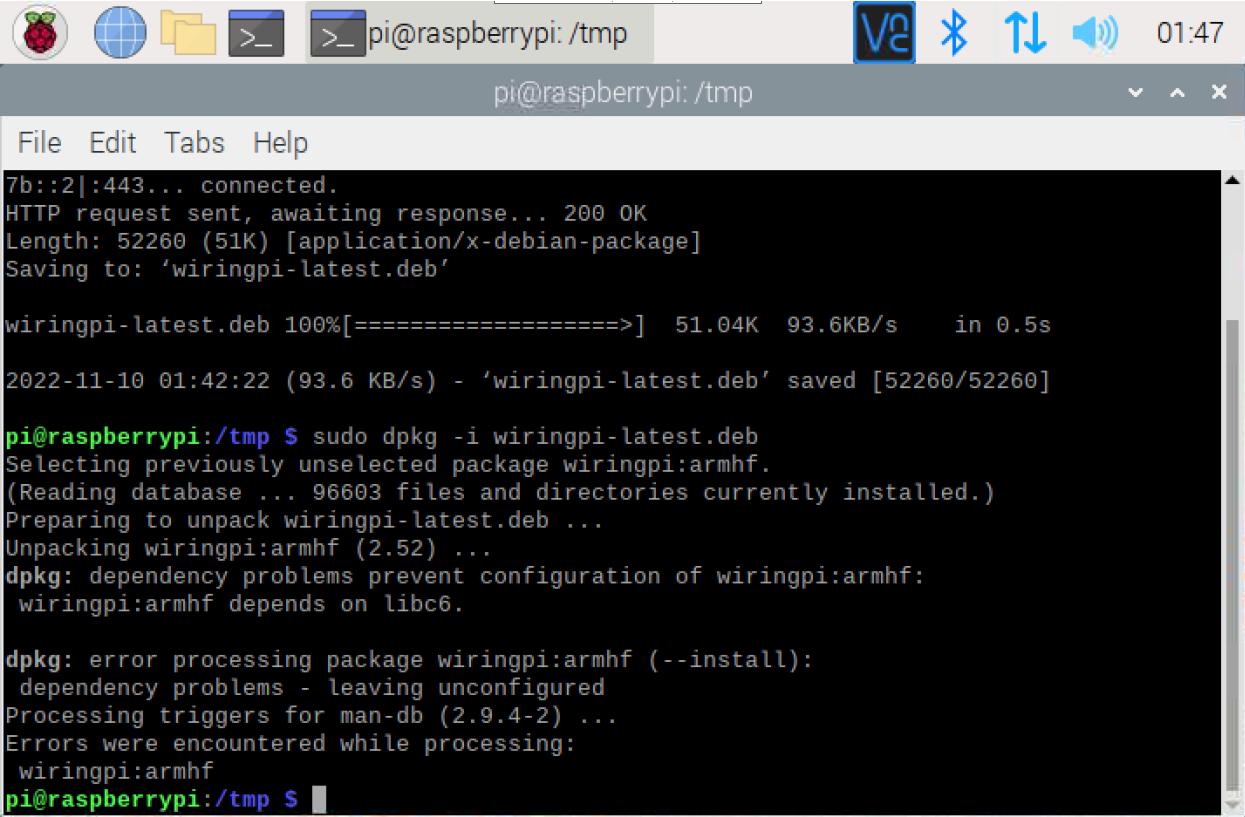 Terminal wget
