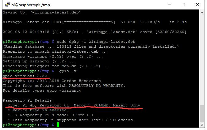 Terminal dpkg install
