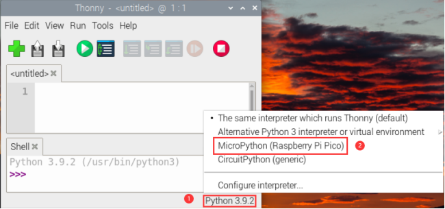 Preparation_for_Python — Raspberry Pi Pico Learning Kit documentation